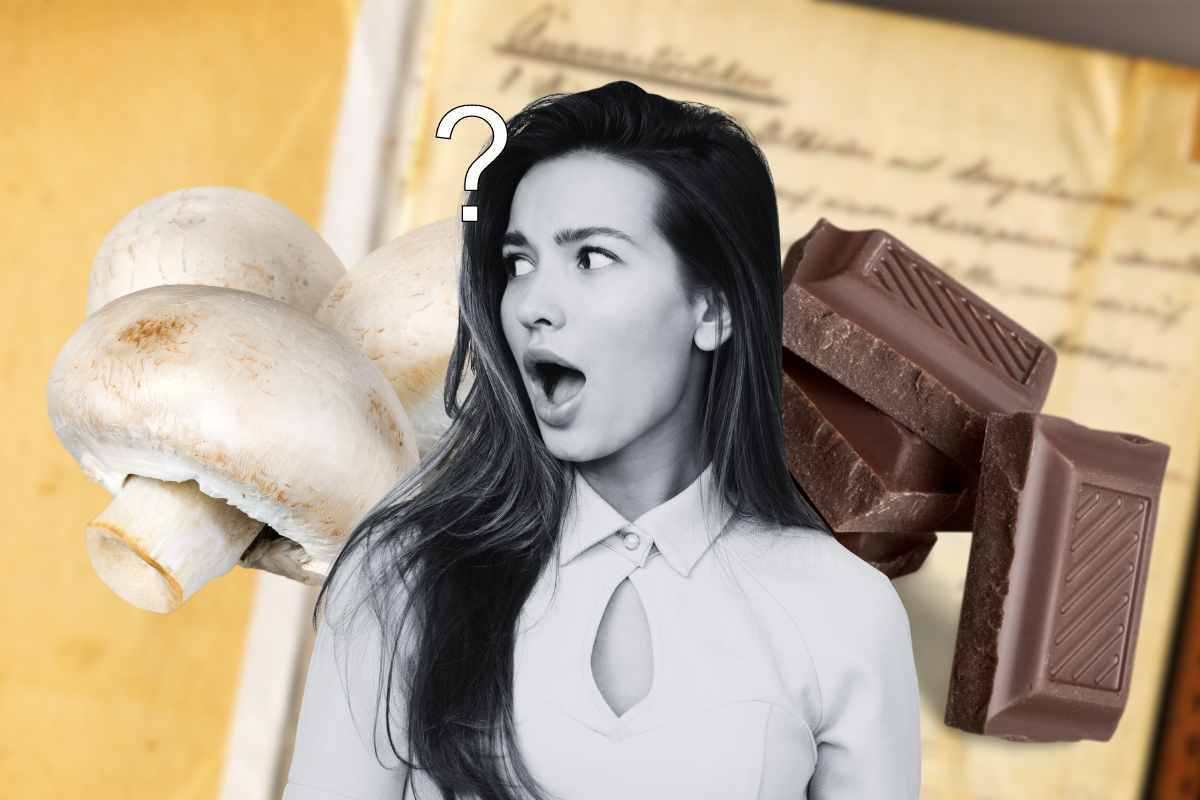 Abbinamento shock: aggiungi il cioccolato ai funghi
